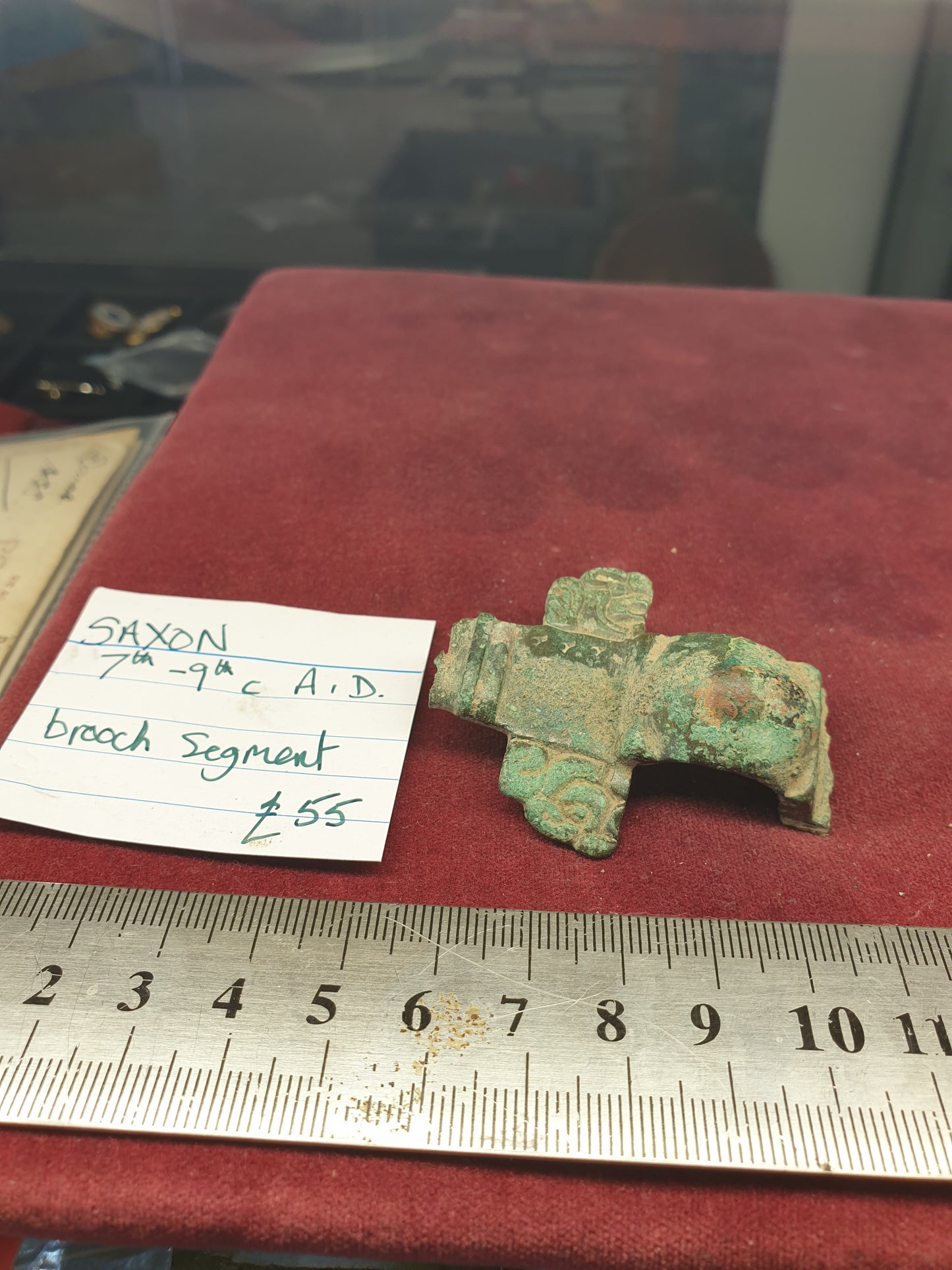 Saxon 7th-9th C A.D. Brooch Segment