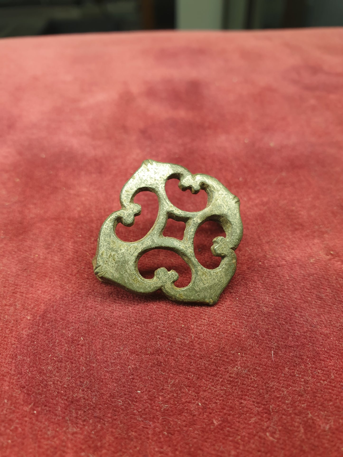 Roman 2nd C A.D Openwork Plate Brooch