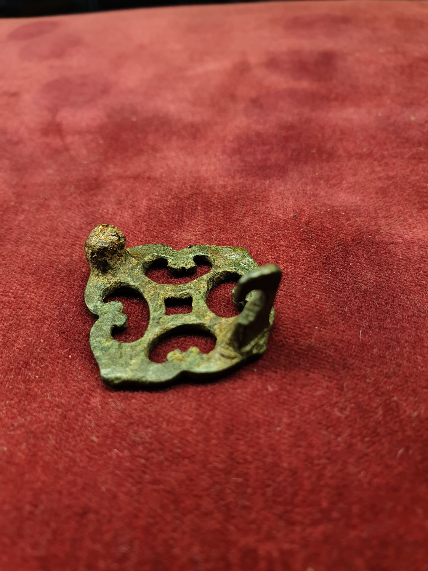 Roman 2nd C A.D Openwork Plate Brooch