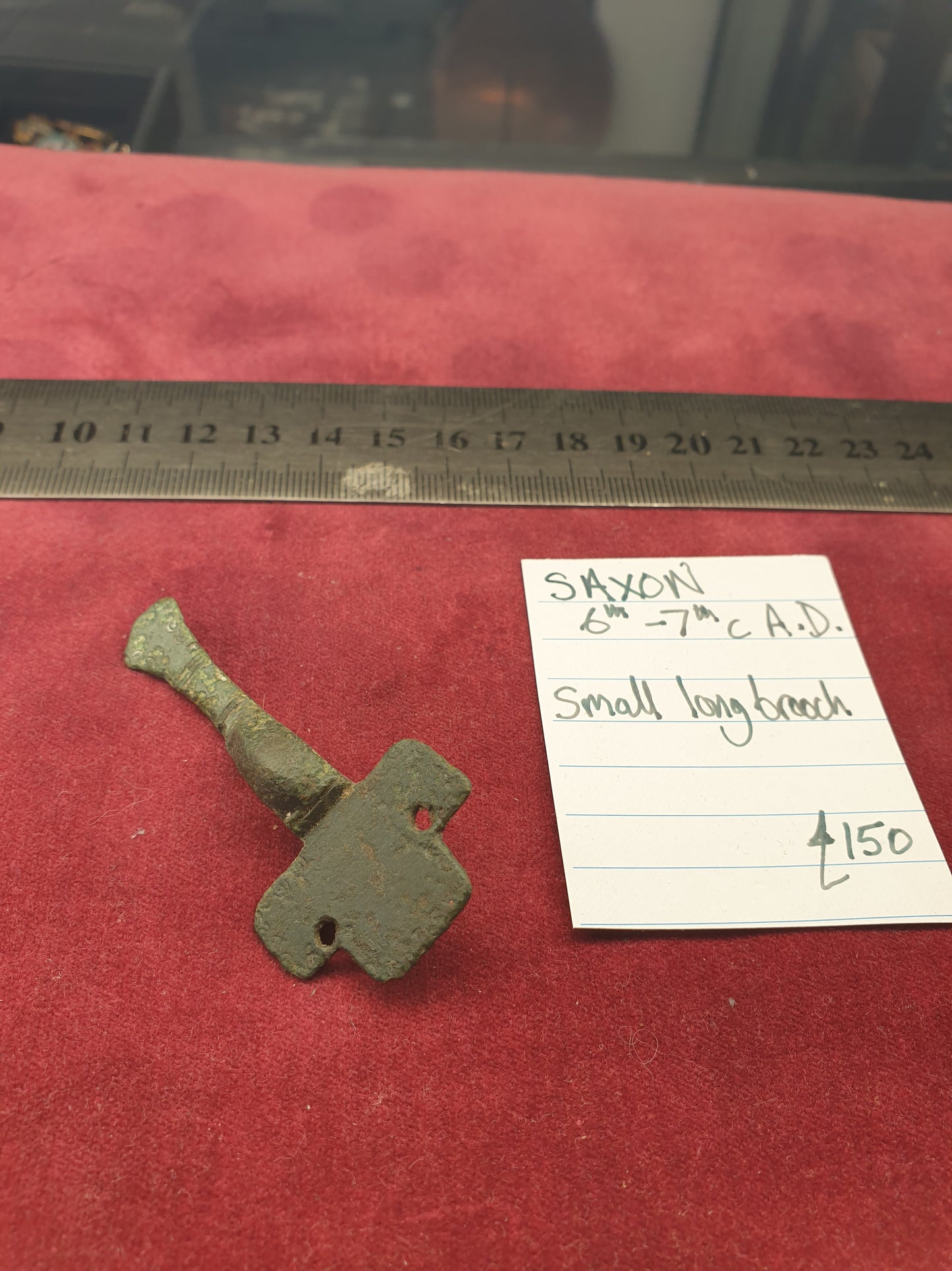 Saxon 6th-7th C A.D. Small Long Brooch