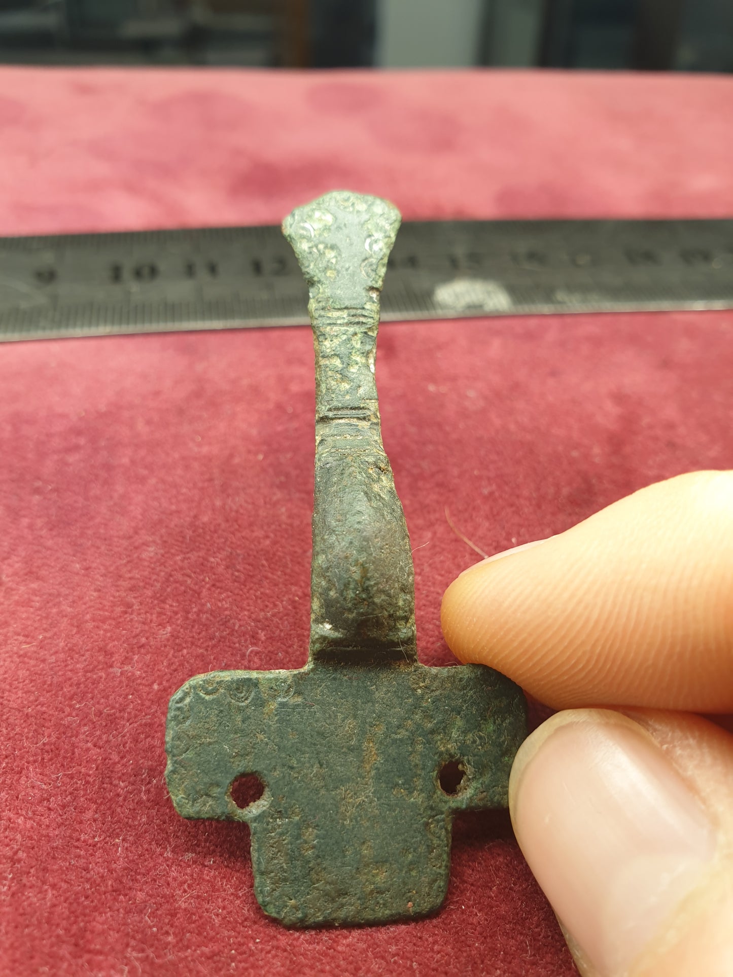 Saxon 6th-7th C A.D. Small Long Brooch