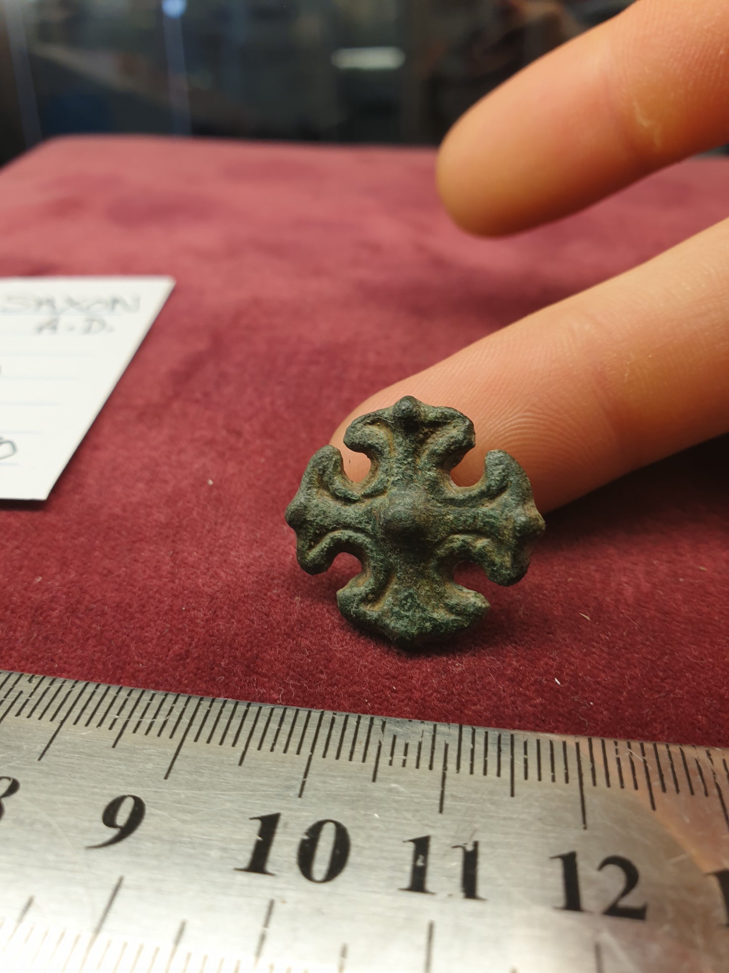 Anglo Saxon 7th-8th C A.D Cross Brooch