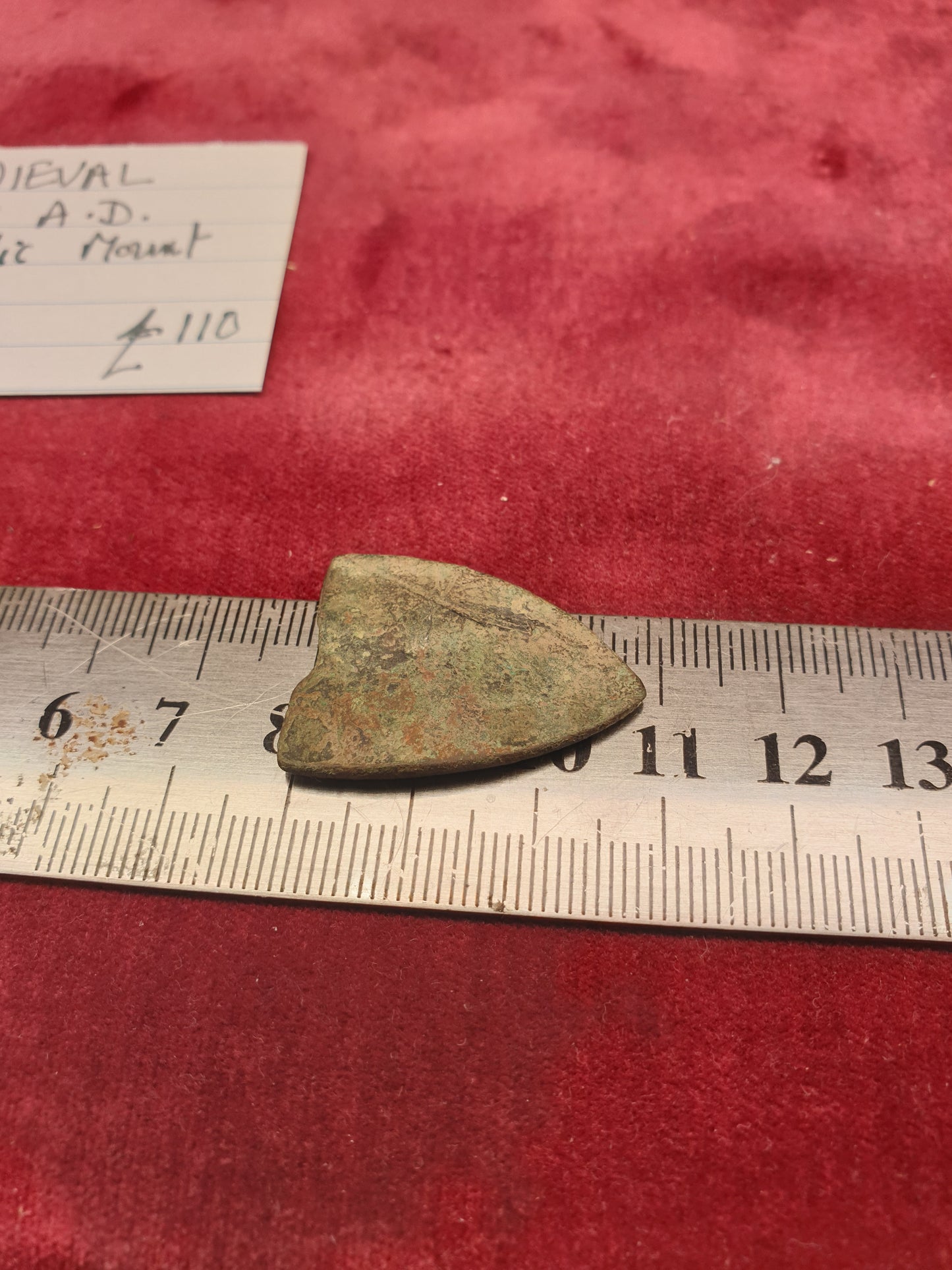 Medieval 14th C A.D Heraldic Mount