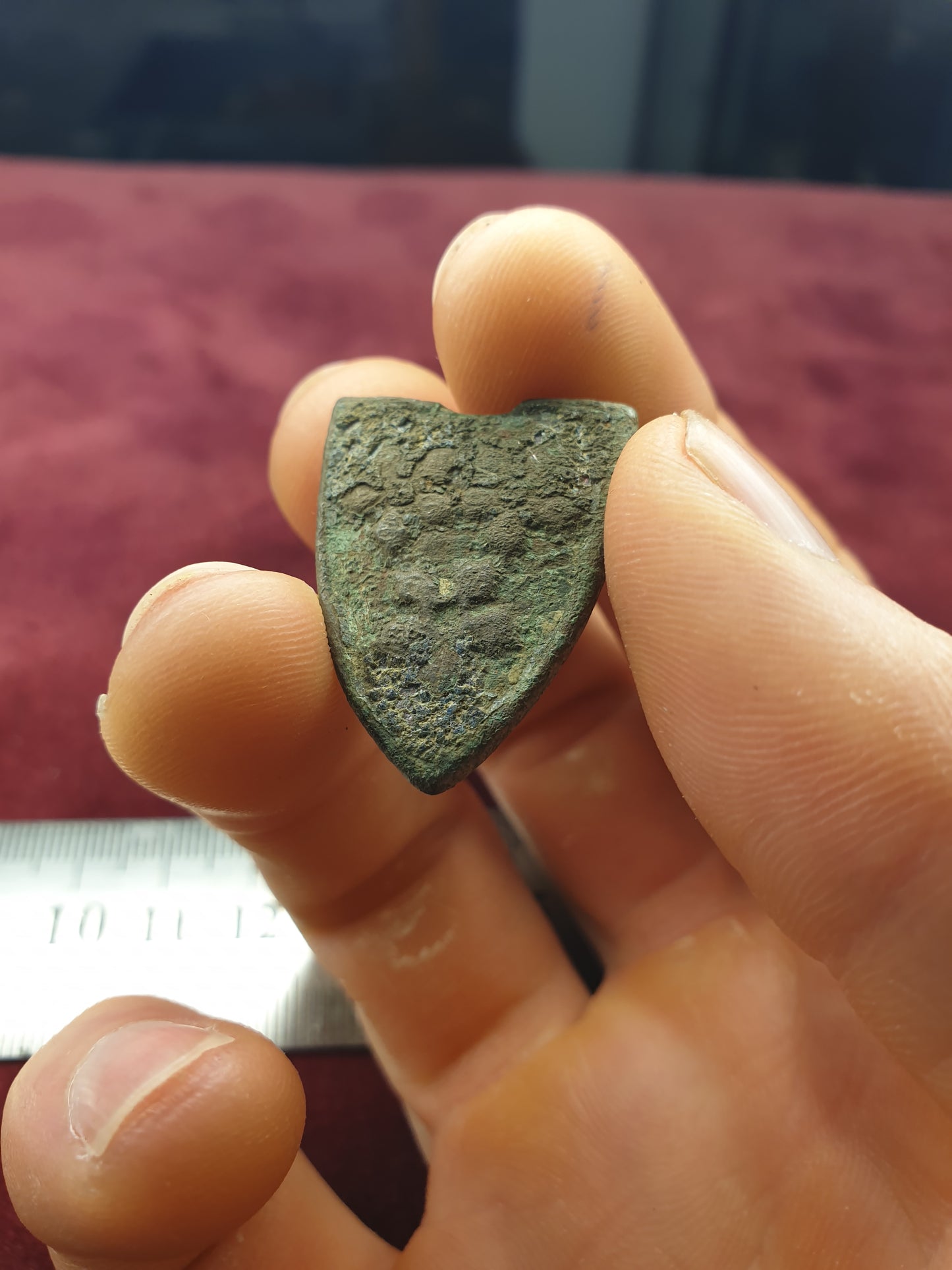 Medieval 14th C A.D Heraldic Mount