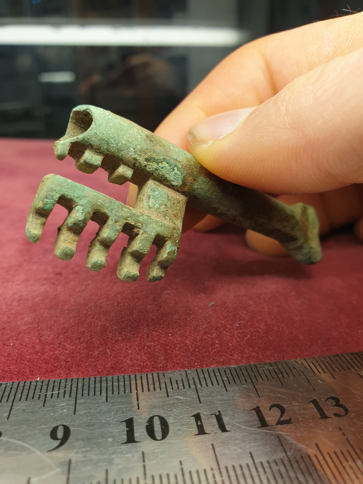 Medieval 14th C A.D. Bronze Key