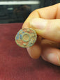 Roman 2nd C A.D Enamelled Disc Brooch