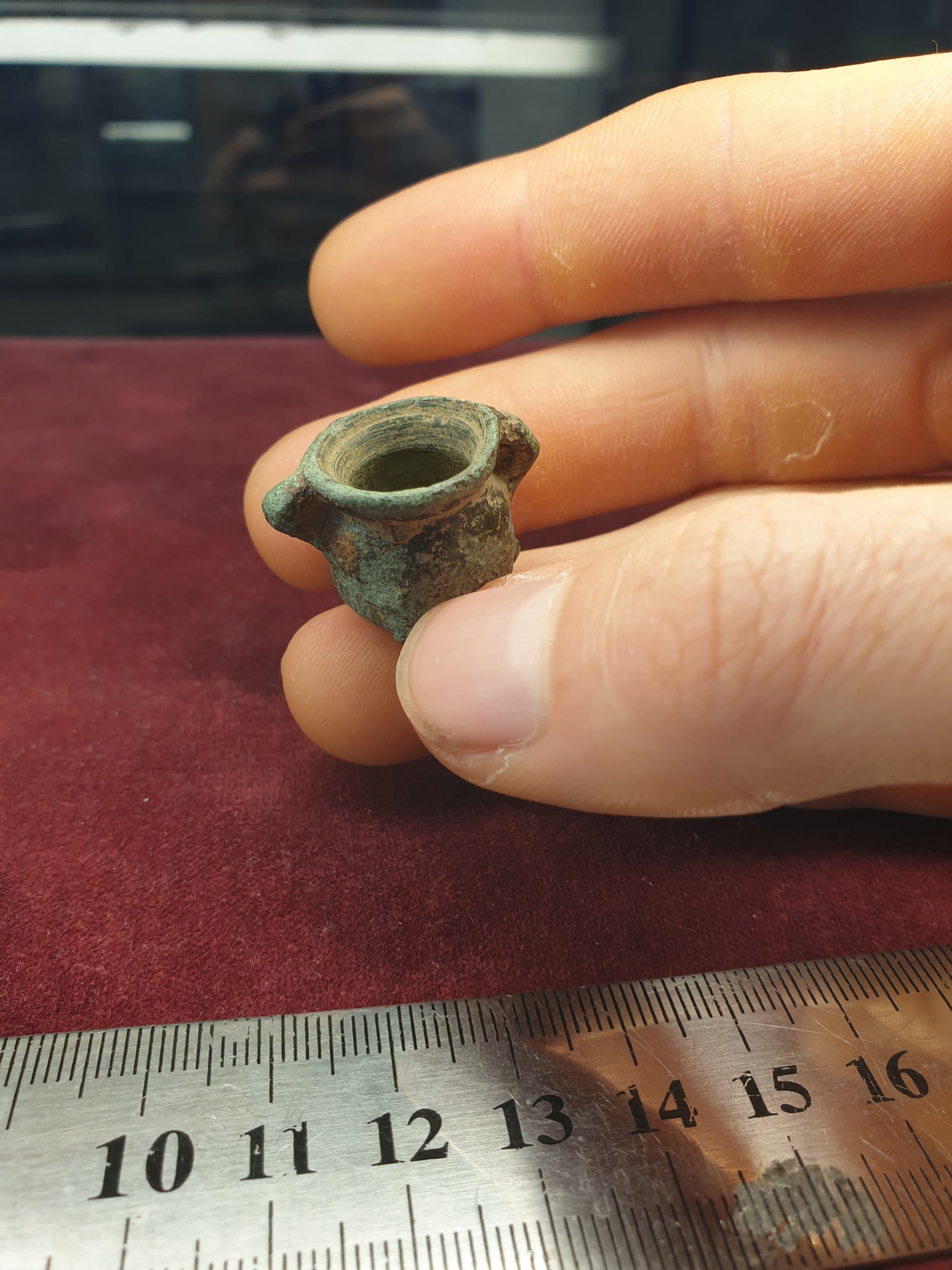 Bronze Age 800 B.C Bronze Votive Cauldren