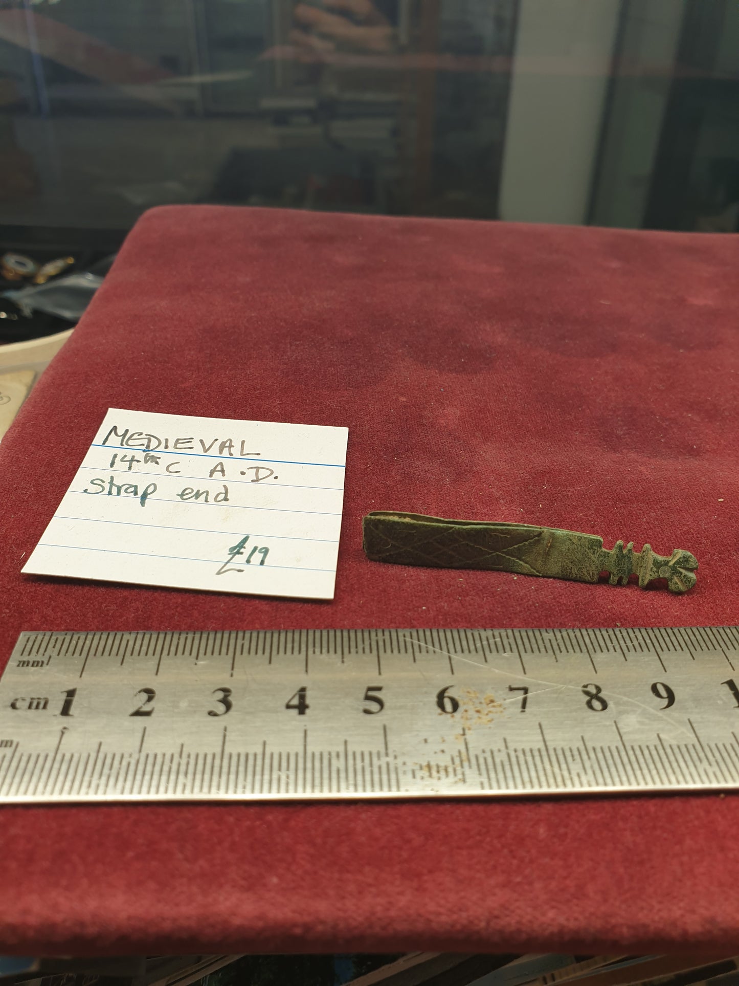 Medieval 14th C A.D Strap End