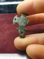 Medieval 13th C A.D Heraldic Pendant Hanger depicting Kings Head
