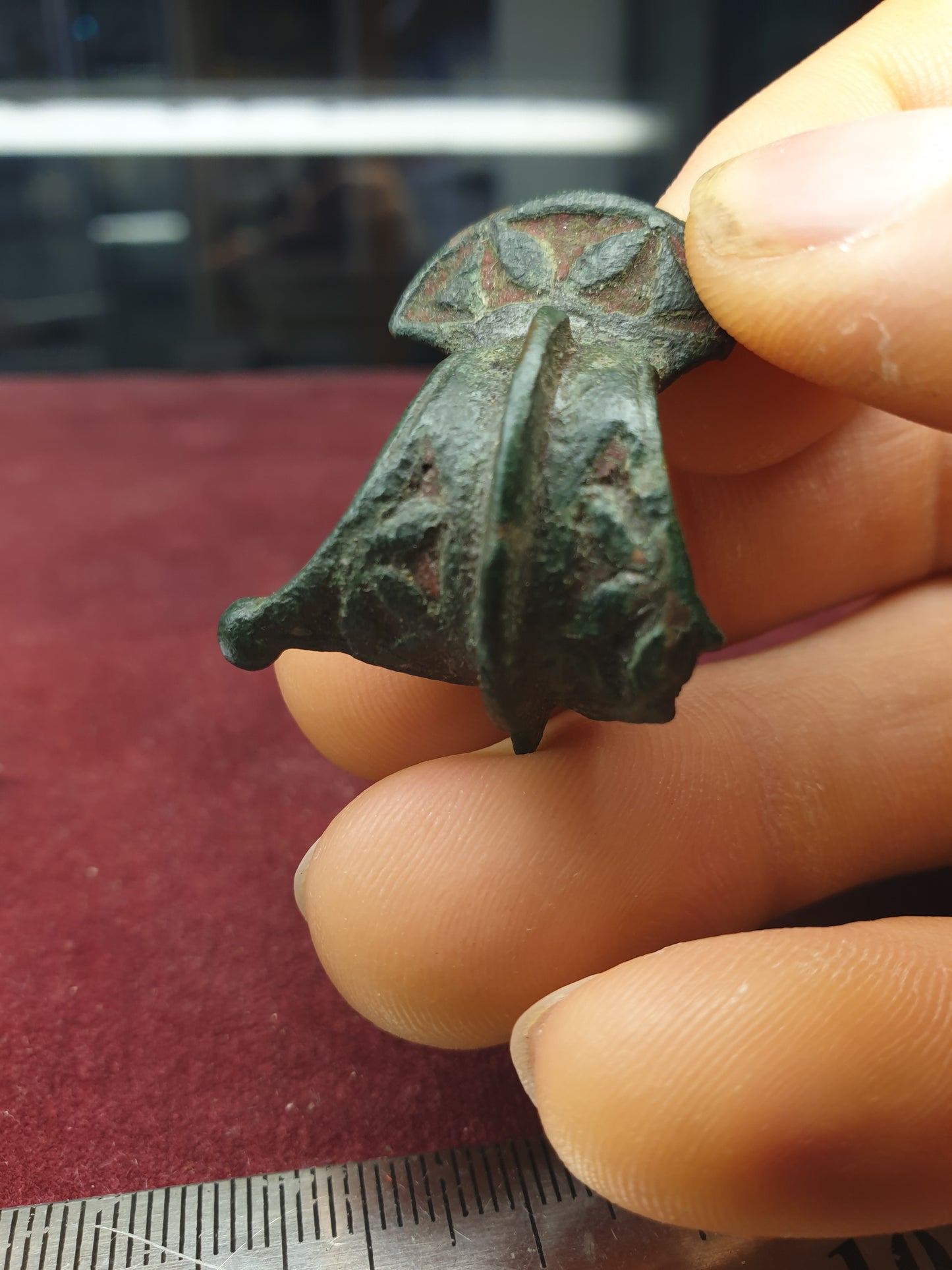 Celtic 1st C A.D Enamelled Brooch