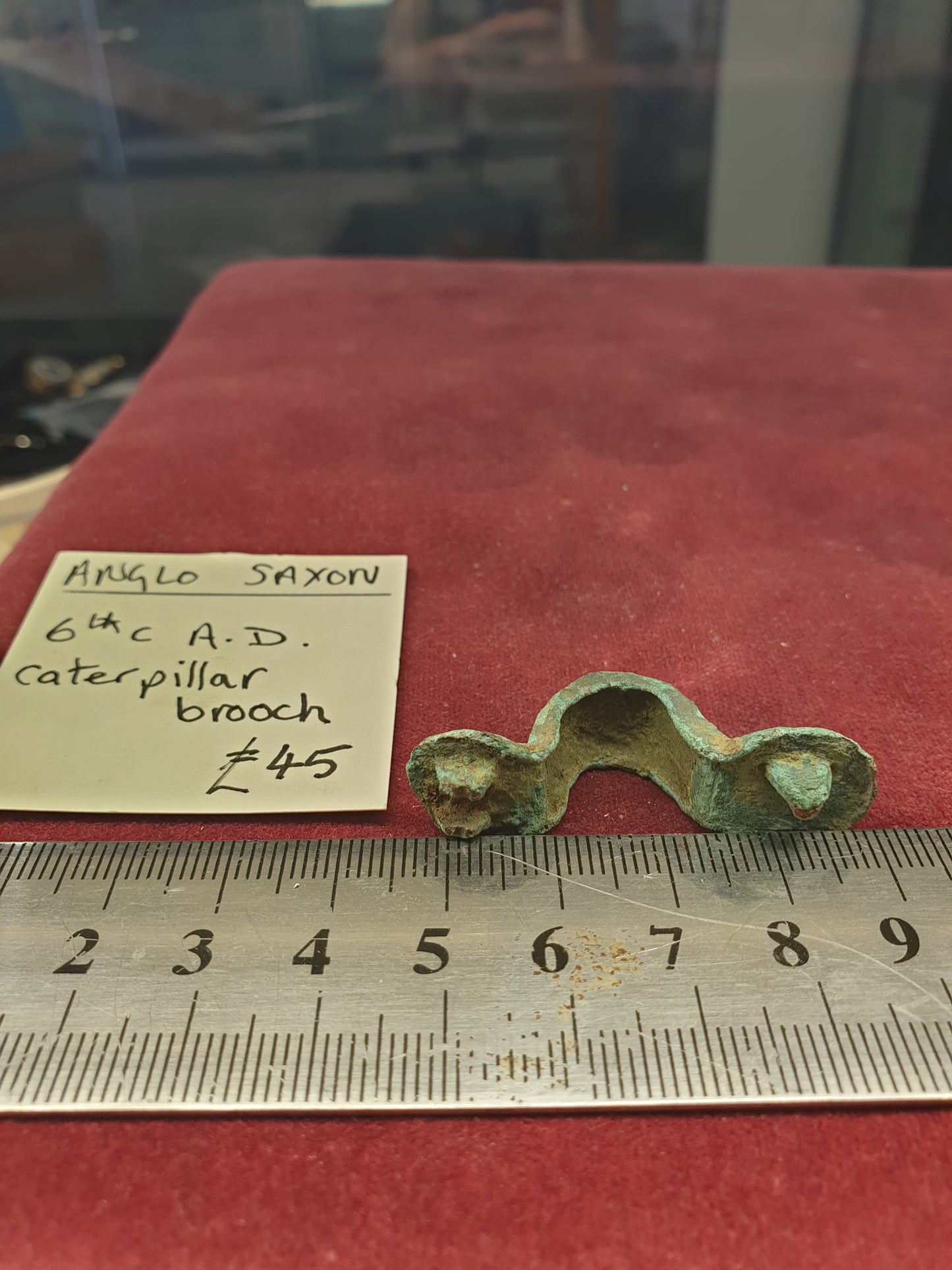 Anglo Saxon 6th C A.D Caterpillar Brooch