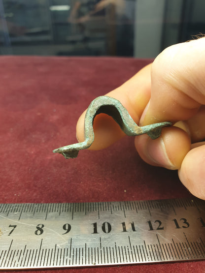 Anglo Saxon 6th C A.D Caterpillar Brooch