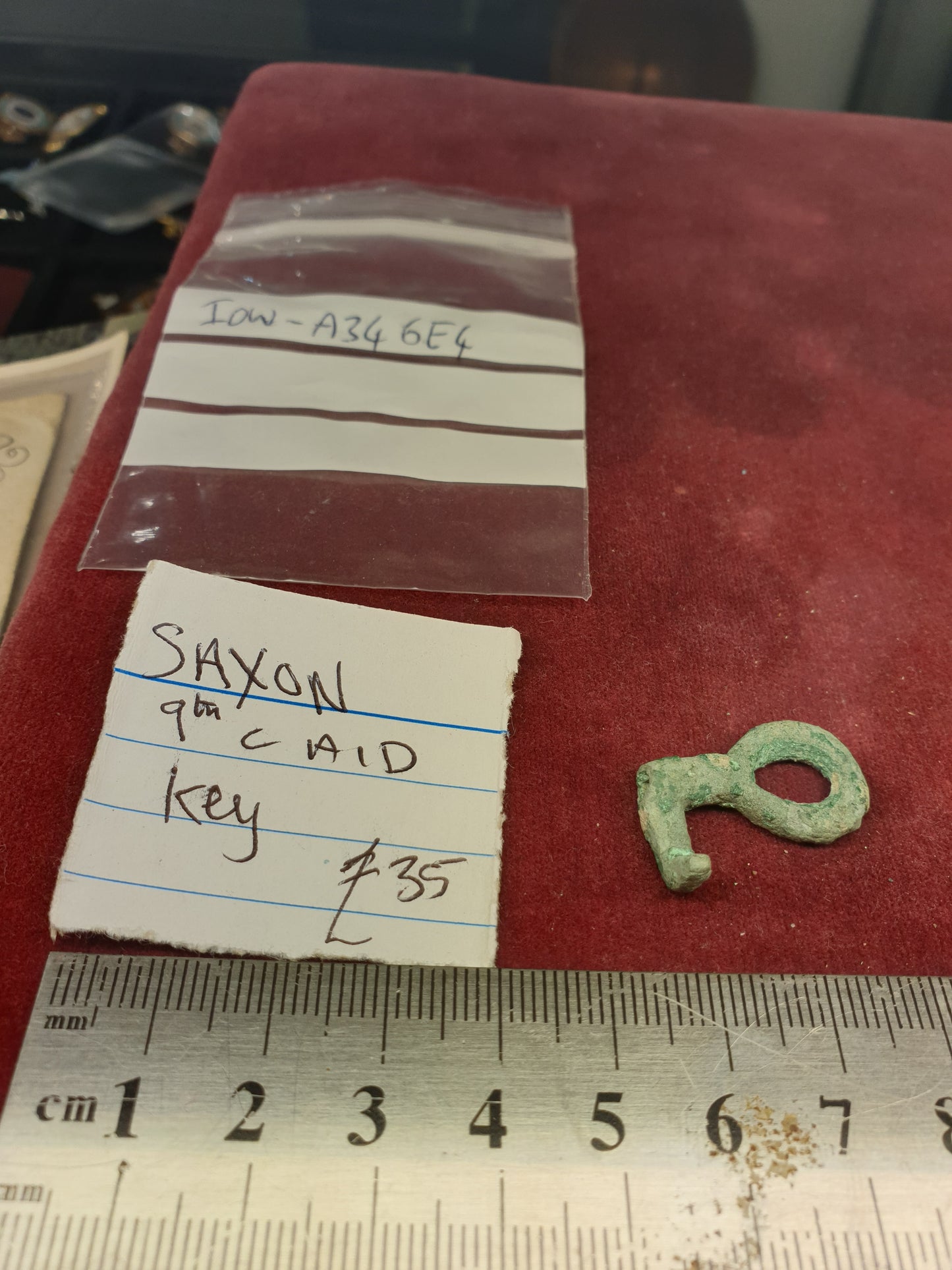 Saxon 9th C A.D Key
