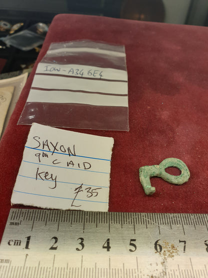 Saxon 9th C A.D Key