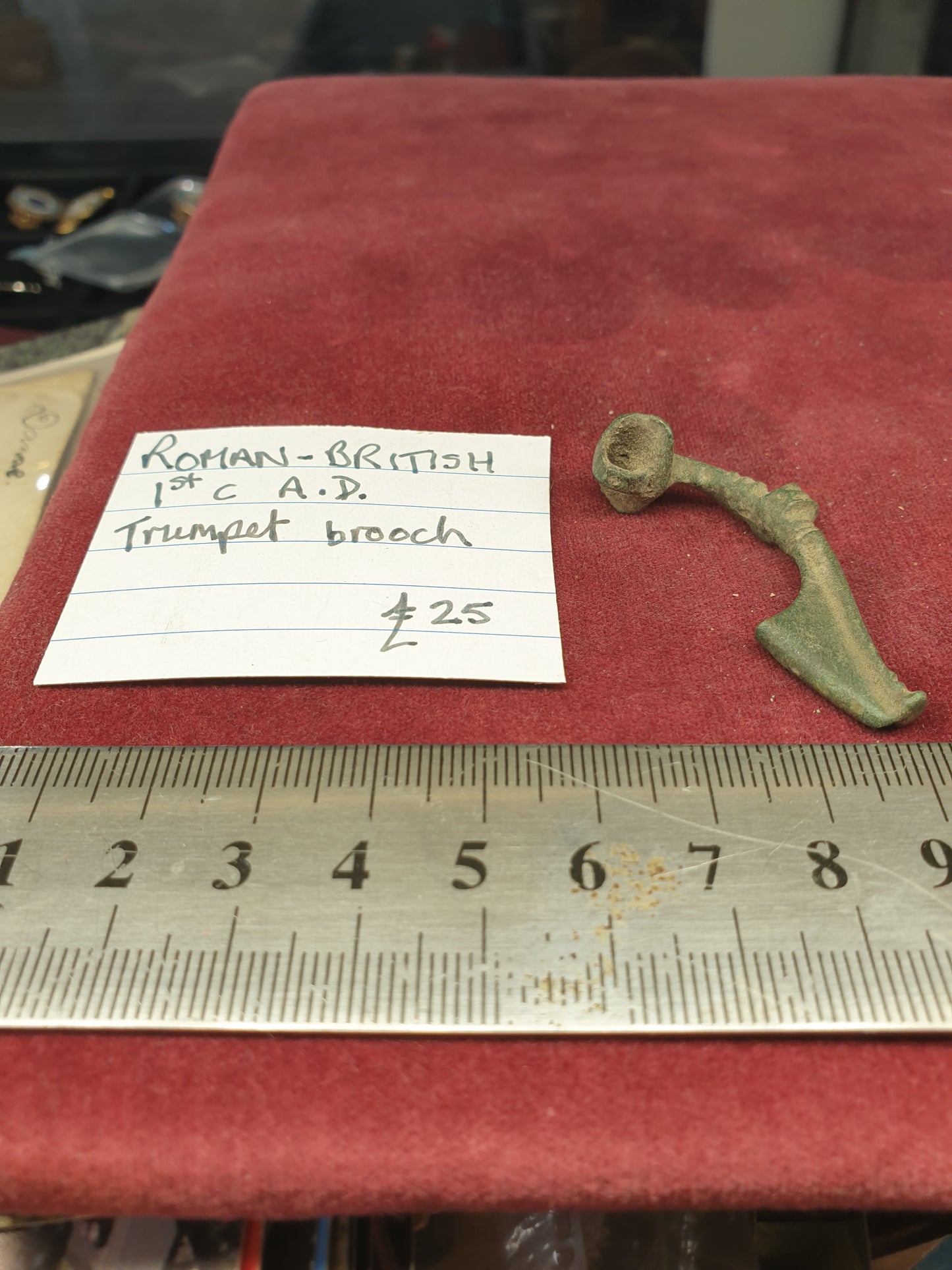 Roman British 1st C A.D Trumpet Brooch