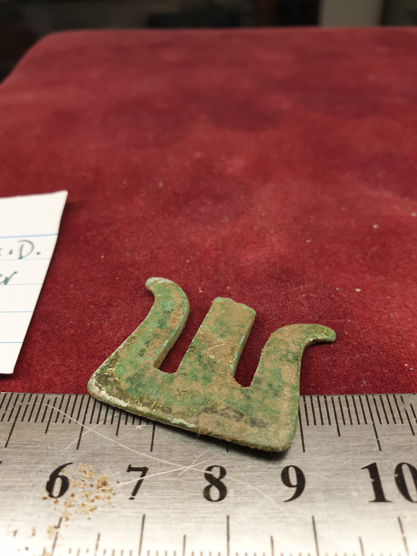 Saxon 6th-7th C A.D Girdle Hanger