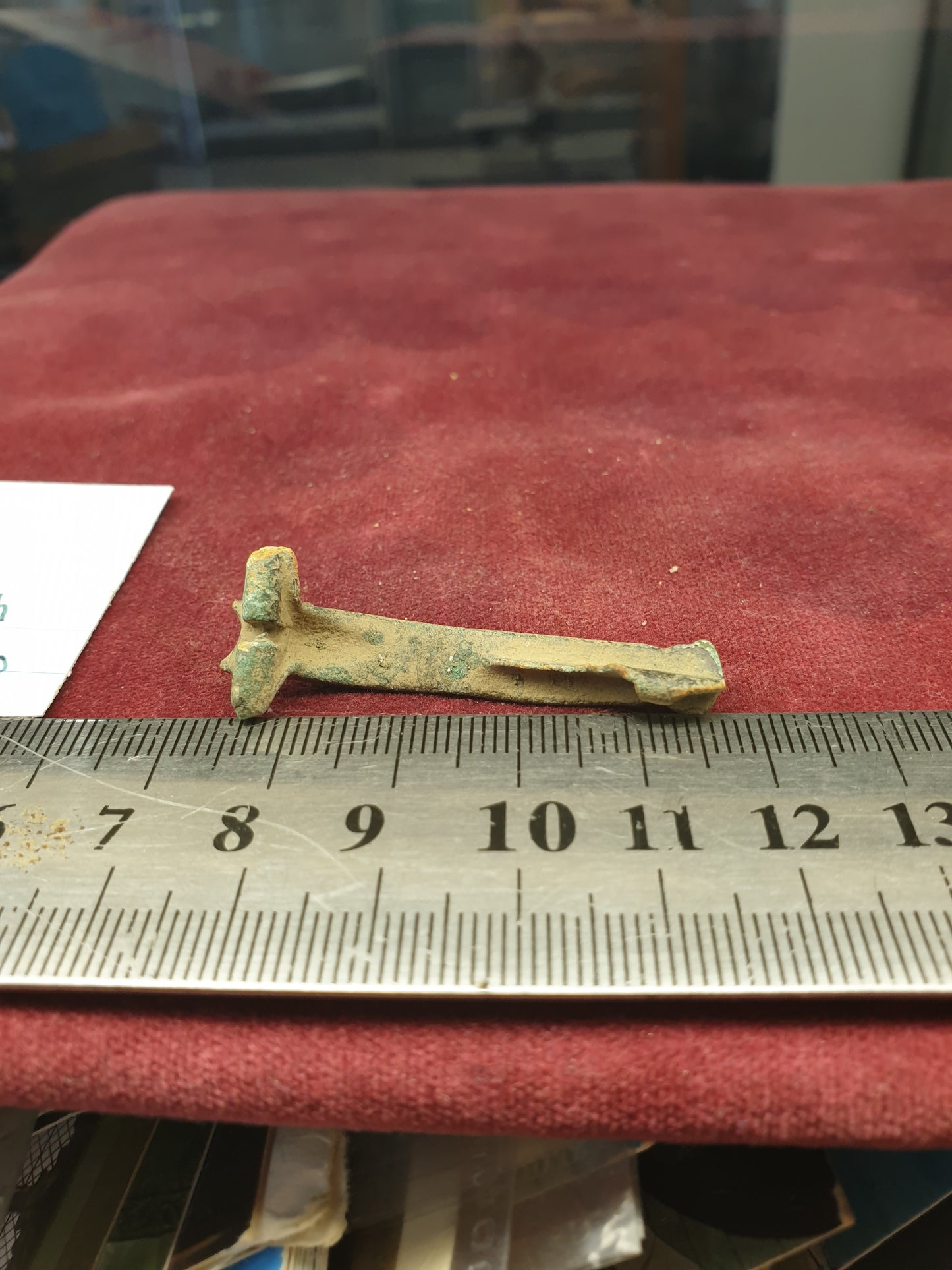 Roman 1st C A.D Head Stud Brooch