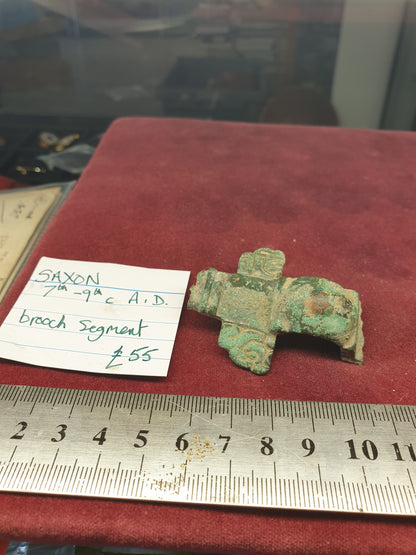 Saxon 7th-9th C A.D. Brooch Segment