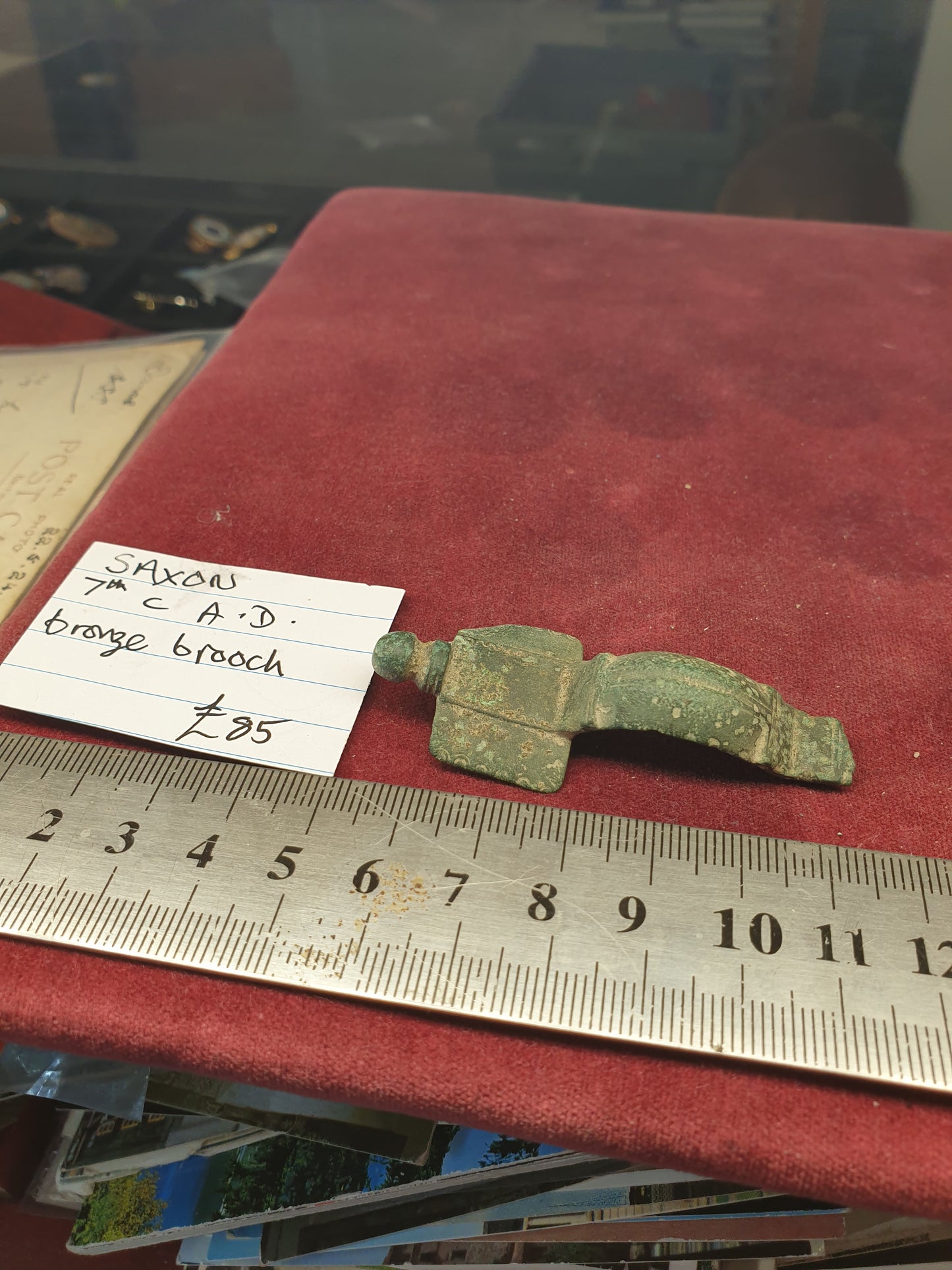 Saxon 7th C A.D Bronze Brooch