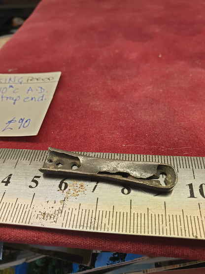 Viking Period 8th-10th C A.D Silver Strap End
