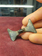 Saxon 7th C A.D Silvered Bronze Equal Armed Brooch
