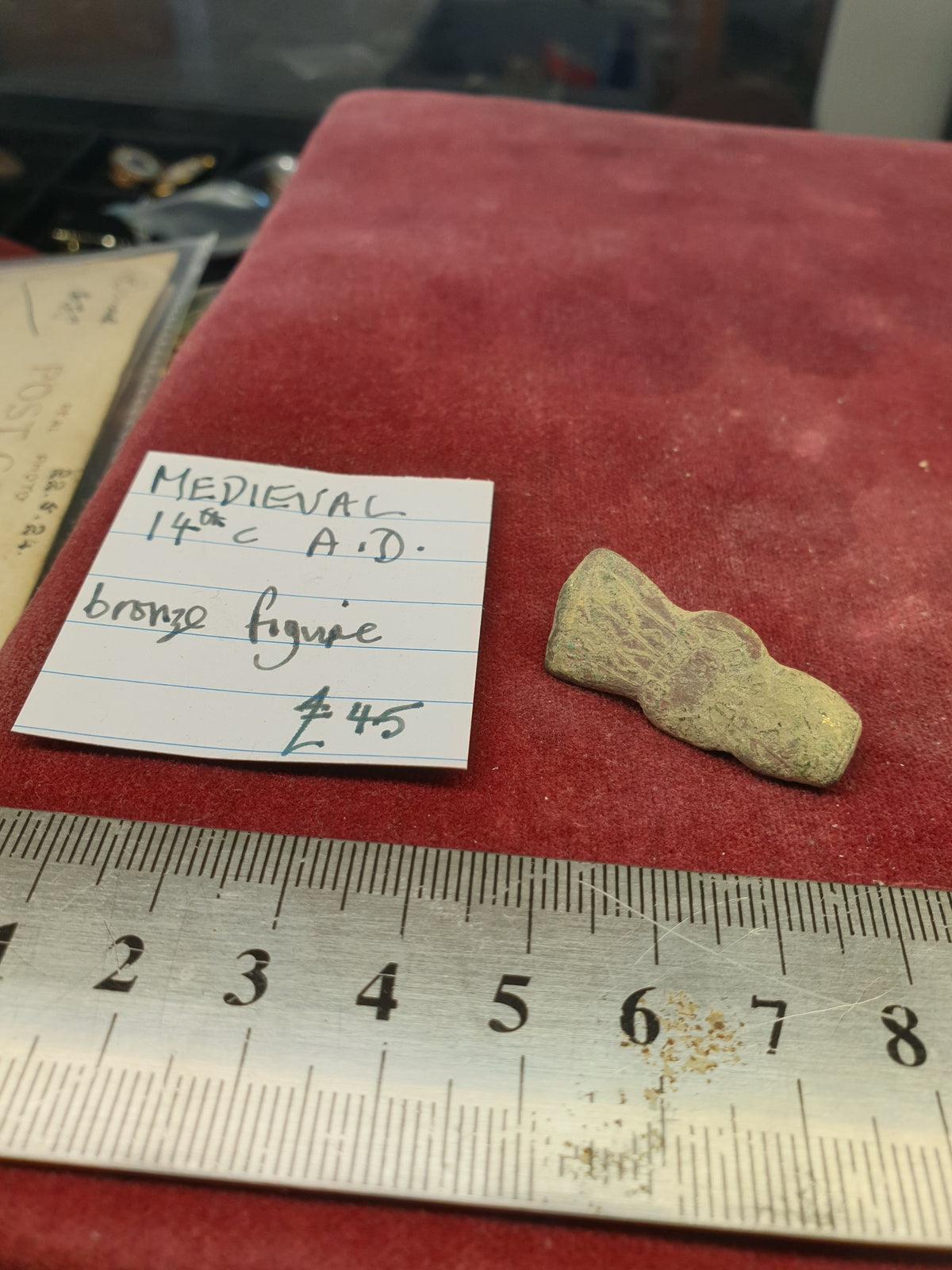 Medieval 14th C A.D Bronze Figure