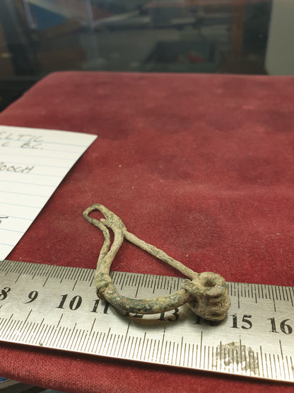 Celtic 1st C B.C Bow Brooch