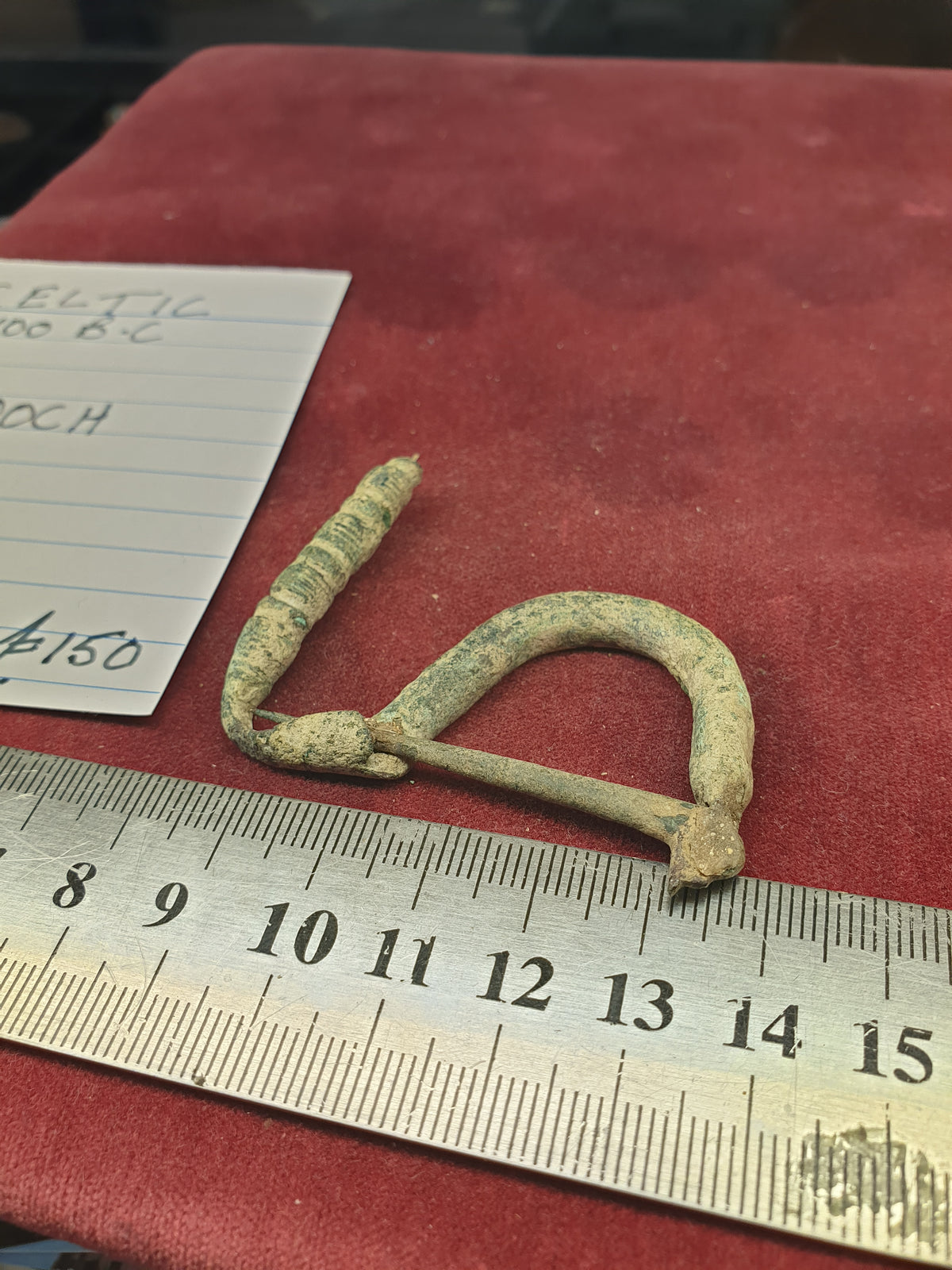 Celtic C 100 B.C Brooch