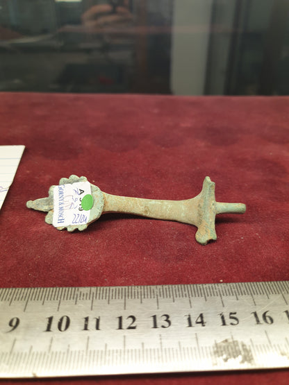 Roman 1st C A.D Bronze Bowl Handle