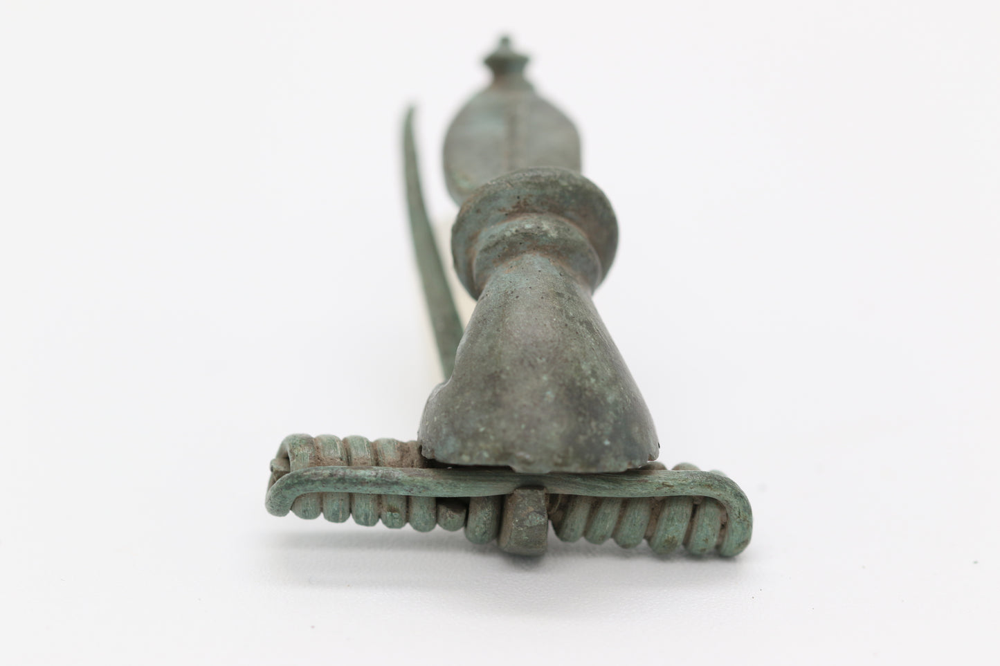 Romano Celtic 1st C A.D Bronze Trumpet Brooch