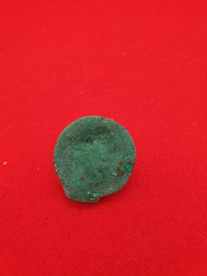 Medieval 14th C A.D Gilt Bronze Saint Altar Mount