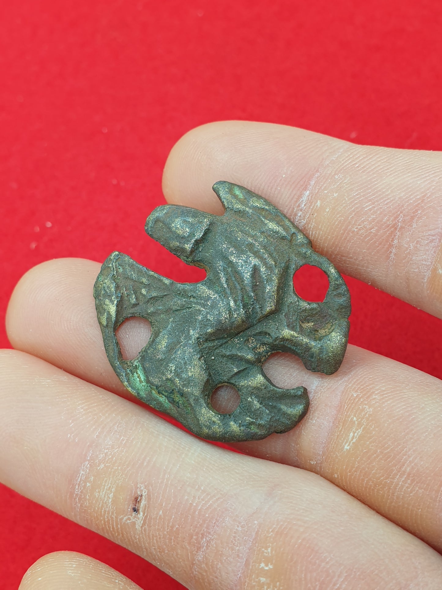 Medieval 14th C A.D Bronze Altar Saint Mount