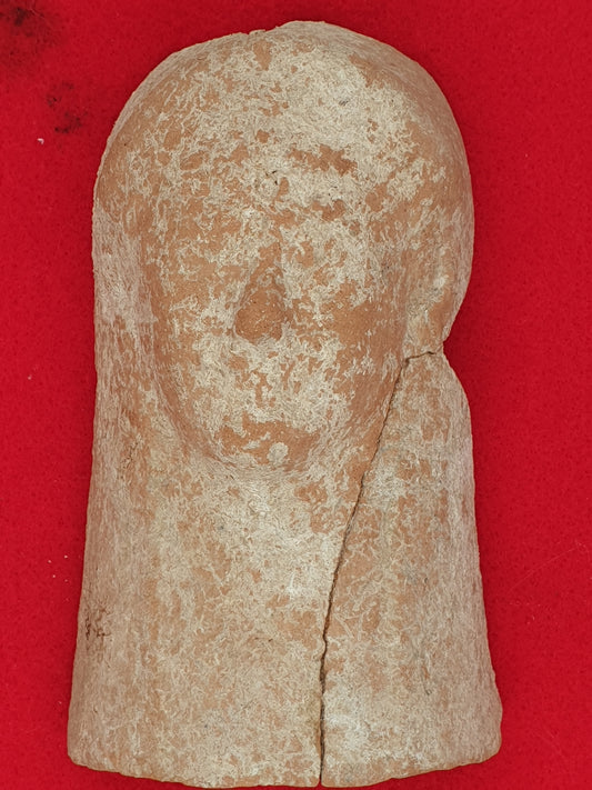 Greek 5th C B.C Terracotta Protome